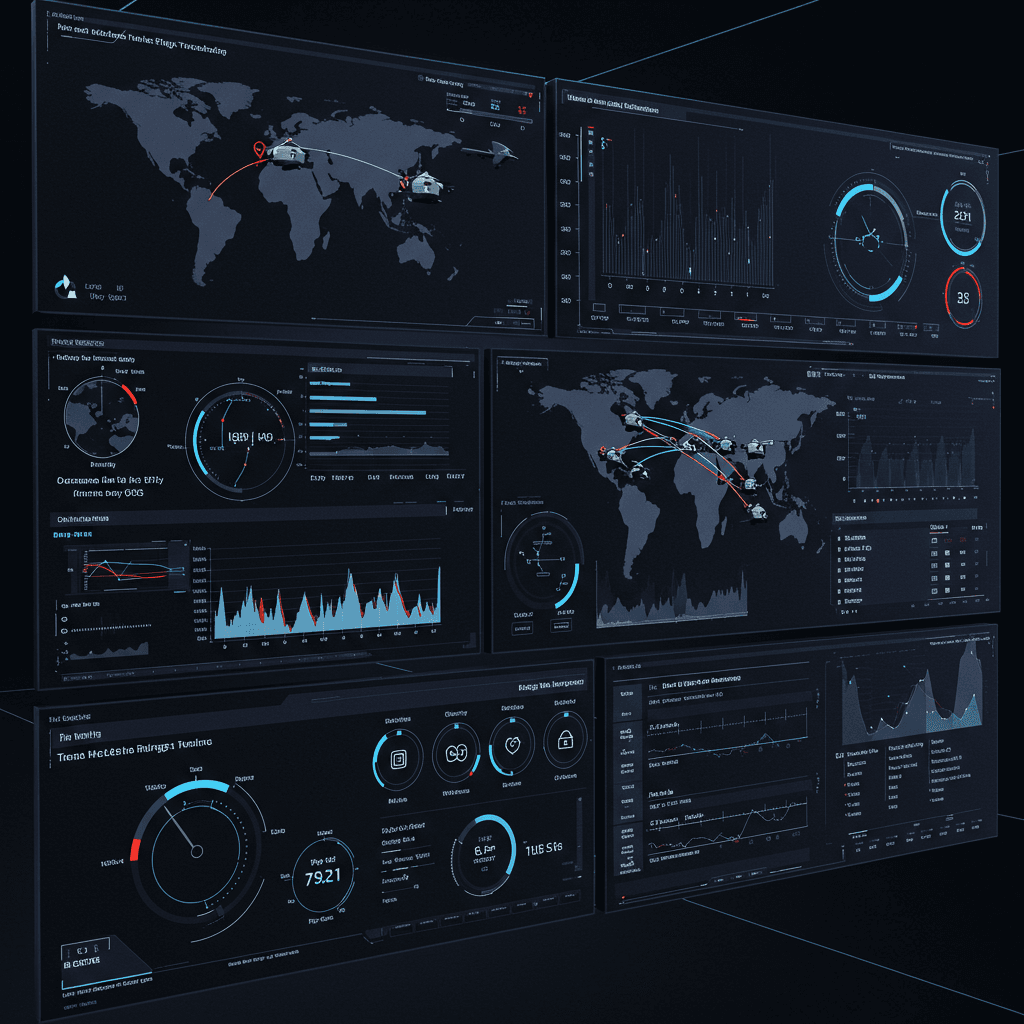 Helicopters Dashboard for Fleet Tracking